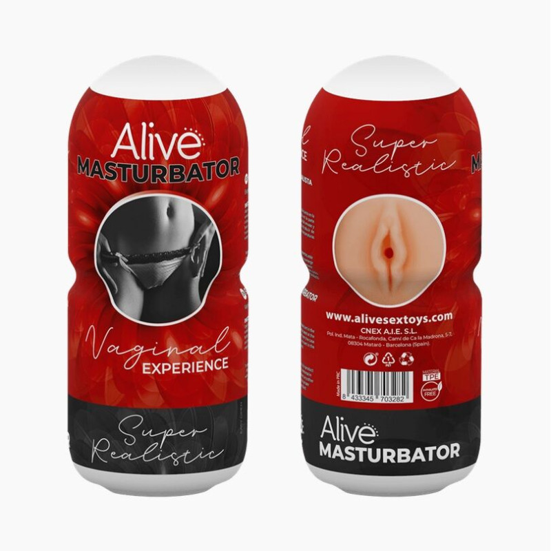 Мастурбатор-вагіна Alive Vaginal Experience RED