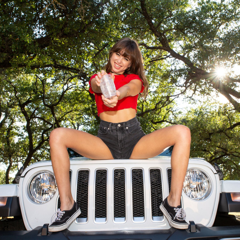 Мастурбатор Fleshlight Quickshot Riley Reid, компактний, відмінно для пар і мінету
