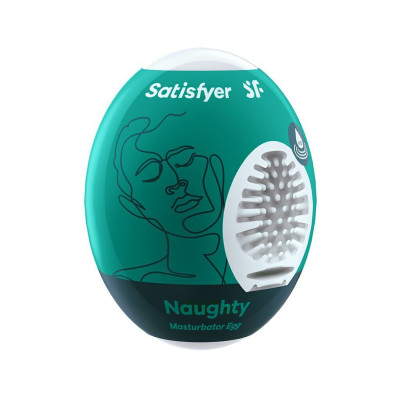 Мастурбатор-яйце Satisfyer Masturbator Egg Single Naughty, не потребує змазки