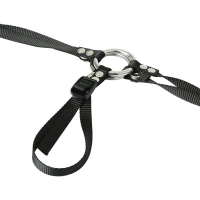 Трусики-стрінги для страпона Sportsheets - Bare As You Dare Strap-On, знімне металеве кільце