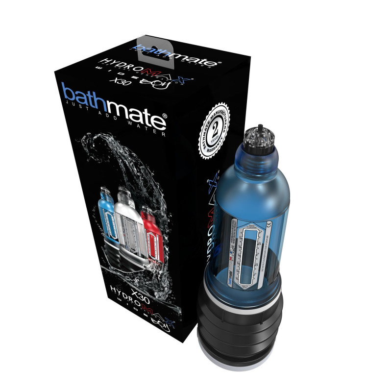 Гідропомпа Bathmate Hydromax 7 WideBoy Blue (X30) для члена довжиною від 12,5 до 18 см, діаметр до 5,5 см