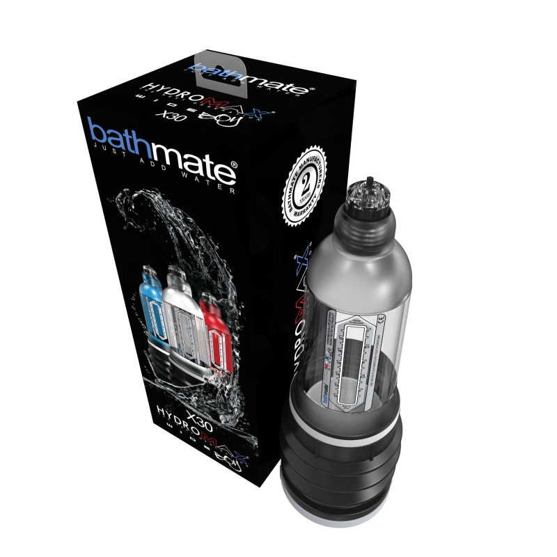 Гідропомпа Bathmate Hydromax 7 WideBoy Clear (X30) для члена довжиною від 12,5 до 18 см, діаметр до 5,5 см