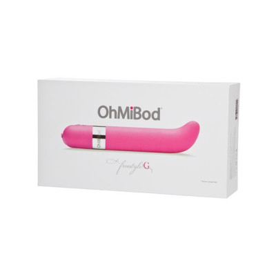 Музичний вібратор OhMiBod - Freestyle: G Music Pink, стимуляція точки G, бездротовий