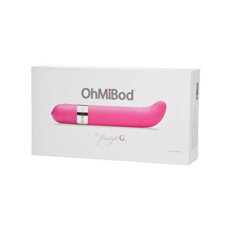 Музичний вібратор OhMiBod - Freestyle: G Music Pink, стимуляція точки G, бездротовий