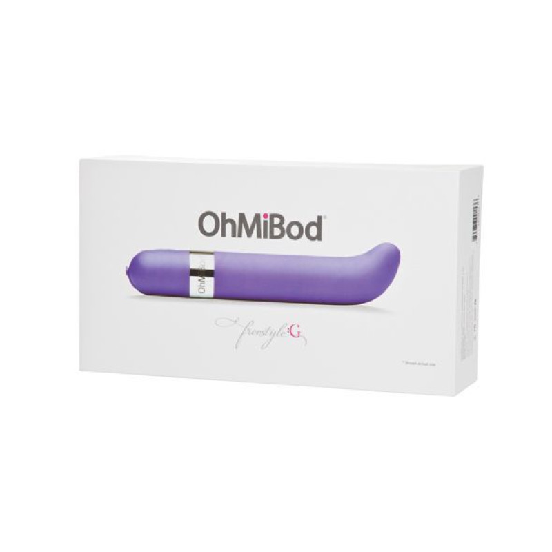 Музичний вібратор OhMiBod - Freestyle: G Music Purple, стимуляція точки G, бездротовий