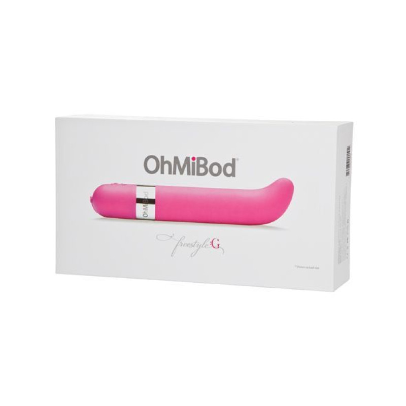 Музичний вібратор OhMiBod - Freestyle: G Music Pink, стимуляція точки G, бездротовий