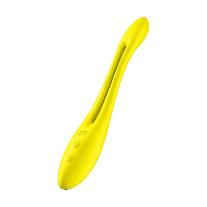 Універсальний гнучкий вібратор для пар Satisfyer Elastic Game, жовтий
