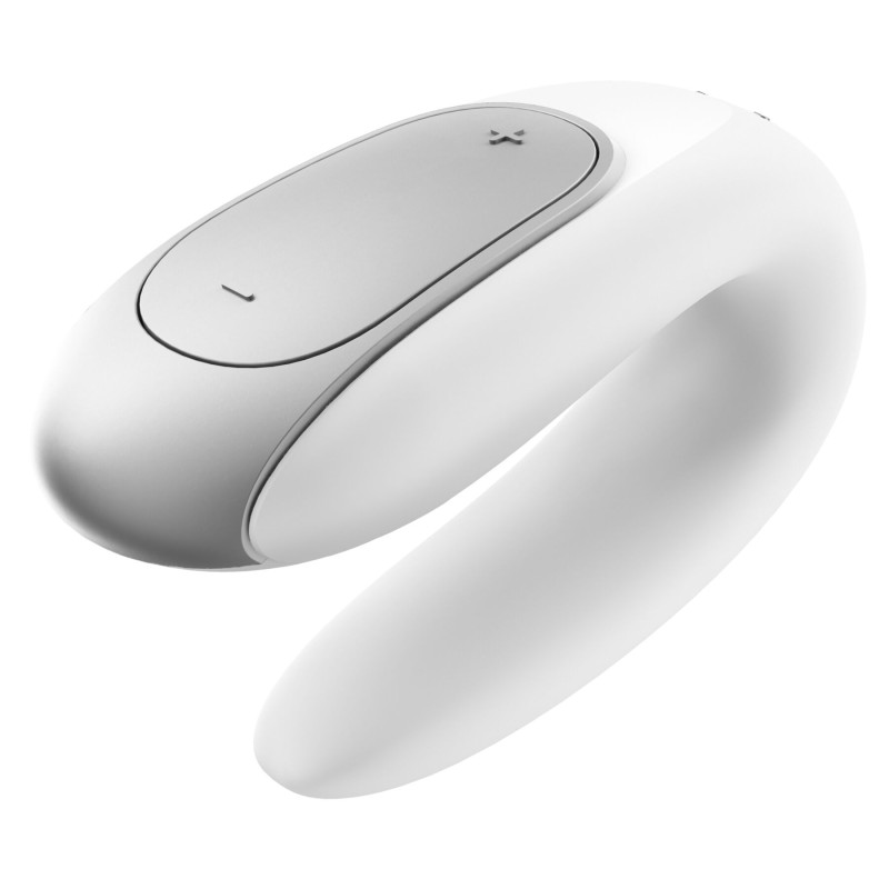 Смарт-вібратор для пар Satisfyer Double Fun (White)