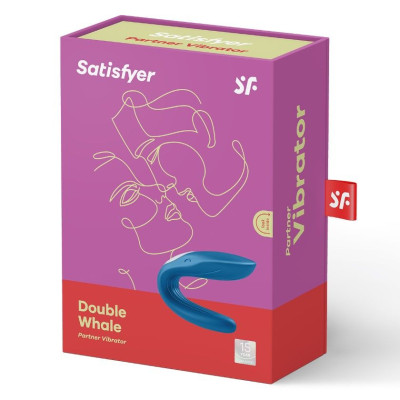 Вібратор для пар Satisfyer Double Whale