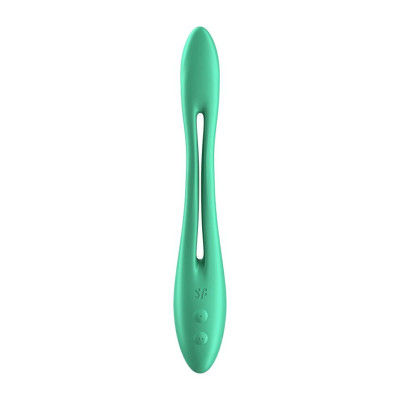 Універсальний гнучкий вібратор для пар Satisfyer Elastic Game, світло-зелений