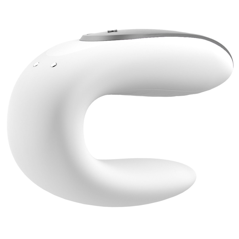 Смарт-вібратор для пар Satisfyer Double Fun (White)