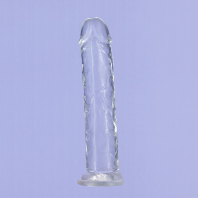 Фалоімітатор ADDICTION - Crystal Vertical Dong 7”