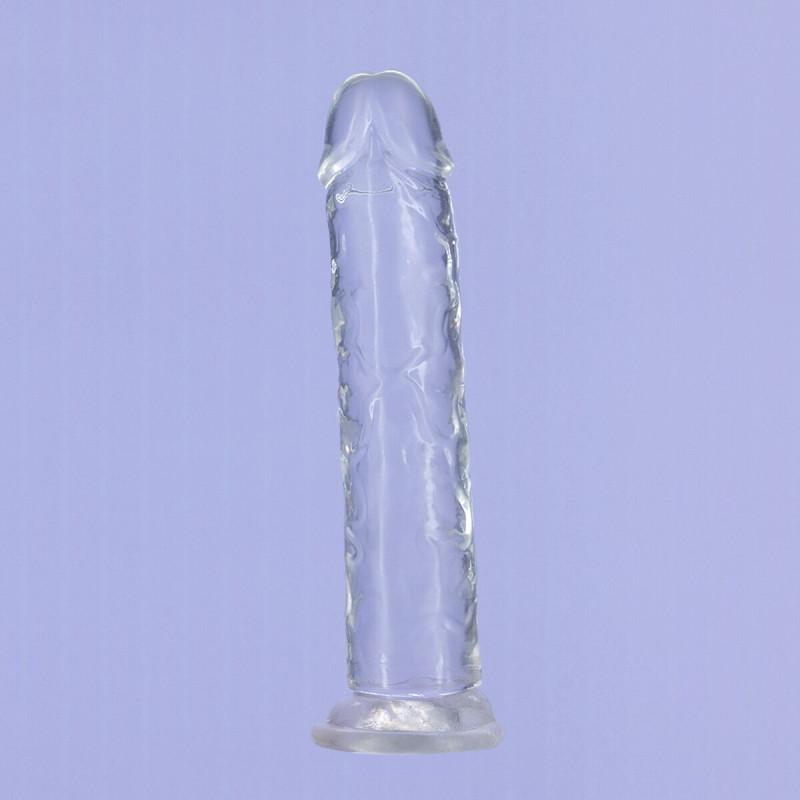 Фалоімітатор ADDICTION - Crystal Vertical Dong 7”