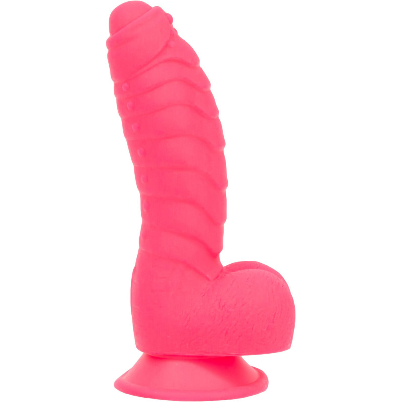 Фалоімітатор ADDICTION - Tom 7" Dildo With Balls - Pink