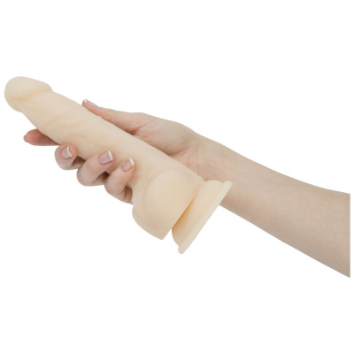 Фалоімітатор ADDICTION - Naked - 9" Thrusting Dildo with Remote - Vanilla
