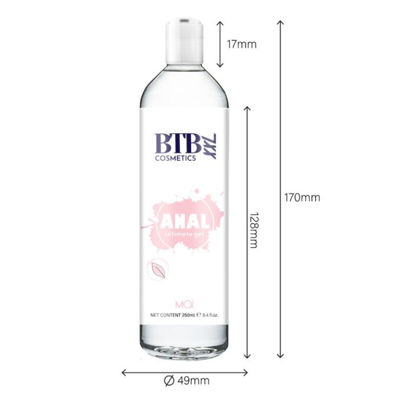 Анальний лубрикант на водній основі BTB ANAL RELAX (250 мл)