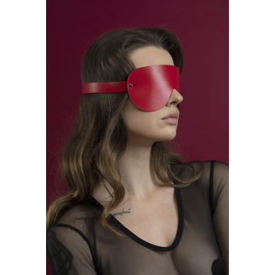 Маска на очі Feral Feelings - Blindfold Mask, червона