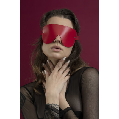 Маска на очі Feral Feelings - Blindfold Mask, червона