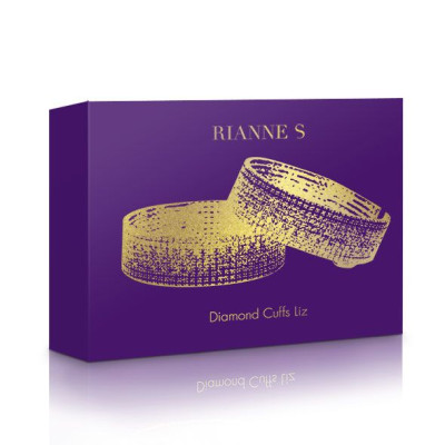 Лакшері наручники-браслети з кристалами Rianne S: Diamond Cuffs, подарункова упаковка