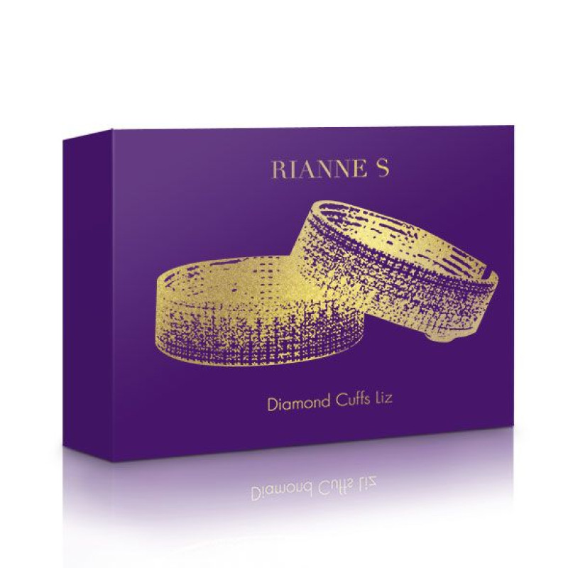 Лакшері наручники-браслети з кристалами Rianne S: Diamond Cuffs, подарункова упаковка