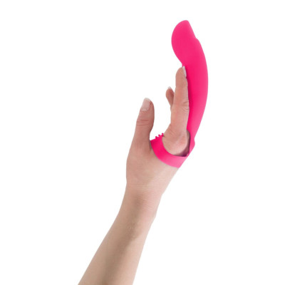 Насадка на палець PowerBullet Simple&True Extra Touch Finger Dong Pink