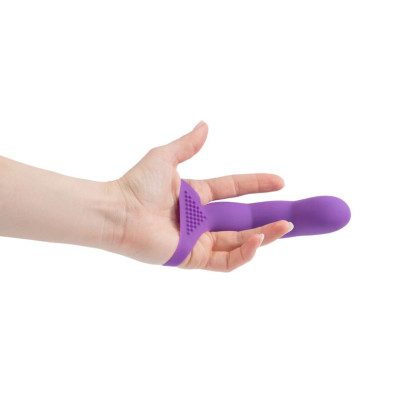 Насадка на палець PowerBullet Simple&True Extra Touch Finger Dong Purple