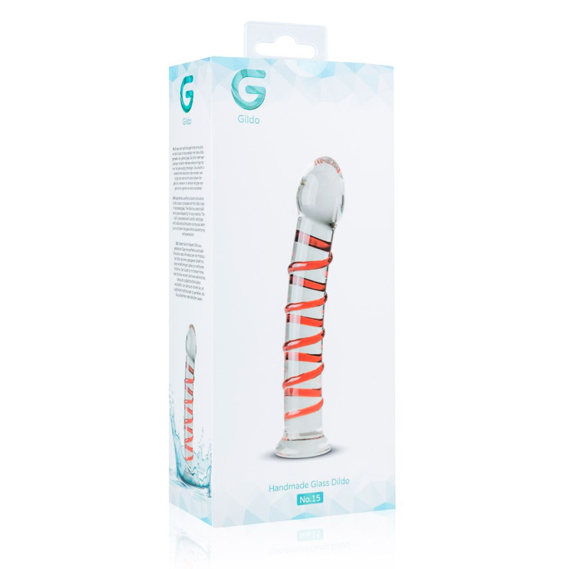 Скляний ділдо Gildo Glass Dildo No. 15