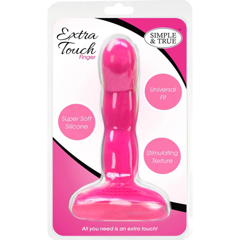 Насадка на палець PowerBullet Simple&True Extra Touch Finger Dong Pink