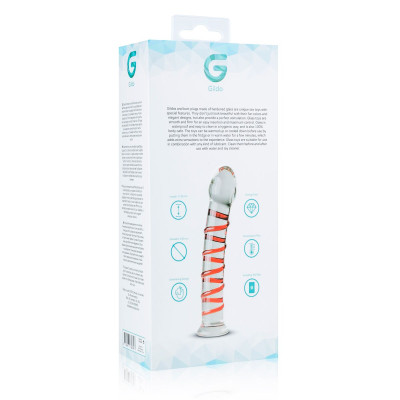 Скляний ділдо Gildo Glass Dildo No. 15
