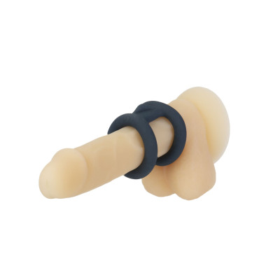 Подвійне ерекційне кільце LUX Active - Tug - Versatile Silicone Cock Ring