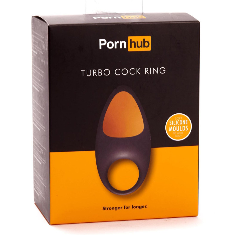 Ерекційне віброкільце Pornhub Turbo Cock Ring з мегастімуляцією клітора