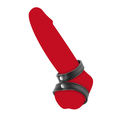 Ерекційне кільце з регулюванням діаметру Fetish Tentation Double Сockring