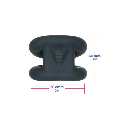Подвійне ерекційне кільце LUX Active - Tug - Versatile Silicone Cock Ring