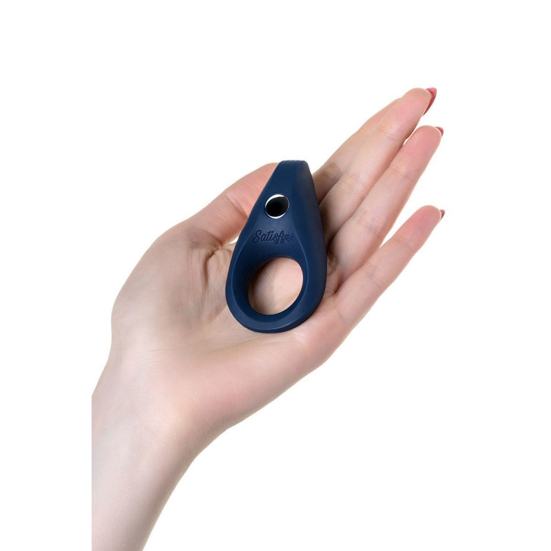 Ерекційне віброкільце Satisfyer Rocket Ring з подовженим стимулятором клітора, перезаряджається