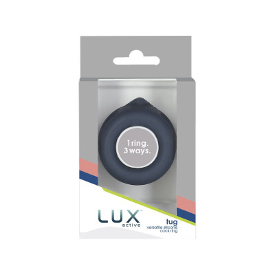 Подвійне ерекційне кільце LUX Active - Tug - Versatile Silicone Cock Ring