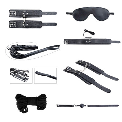 Набір Alive Secret Desires Black BDSM Kit (8 ПК)