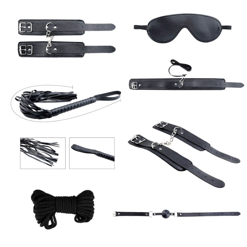 Набір Alive Secret Desires Black BDSM Kit (8 ПК)