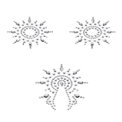 Пестіс з кристалів Petits Joujoux Gloria set of 3 - Silver