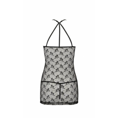 Напівпрозора сорочка AZALIA CHEMISE Black XXL/3XL Passion