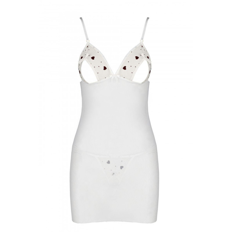 Еротична сорочка LOVELIA CHEMISE white S/M - Passion