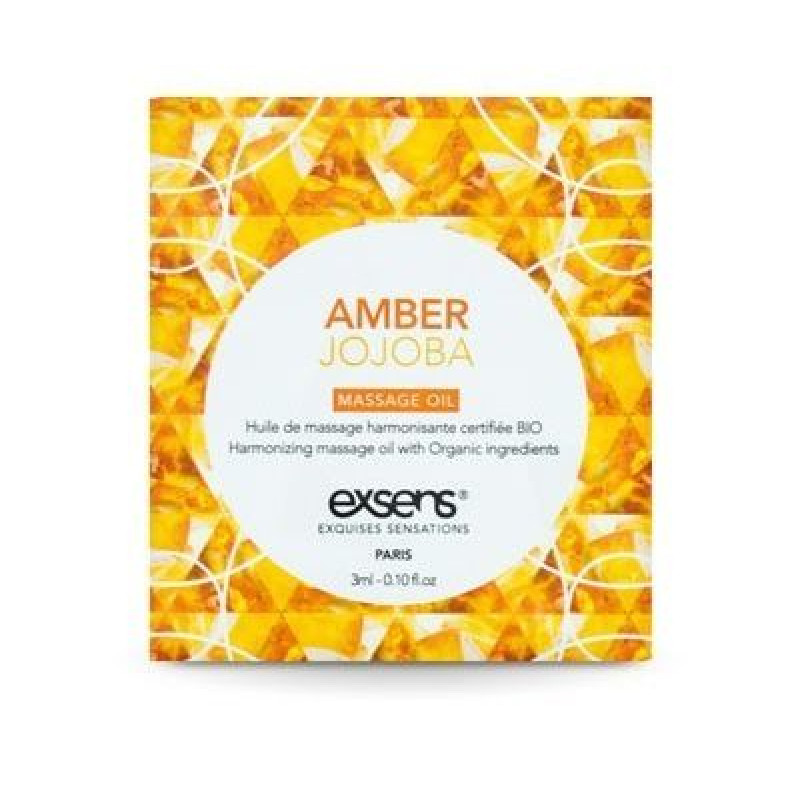 Пробник масажного масла EXSENS Amber Jojoba 3мл