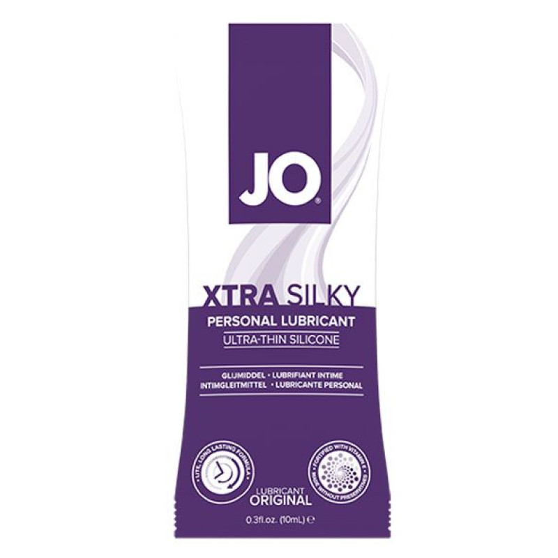 Пробник лубриканта на силіконовій основі JO Xtra Silky Silicone (10 мл)