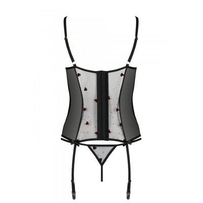 Еротичний корсет LOVELIA CORSET black S/M - Passion