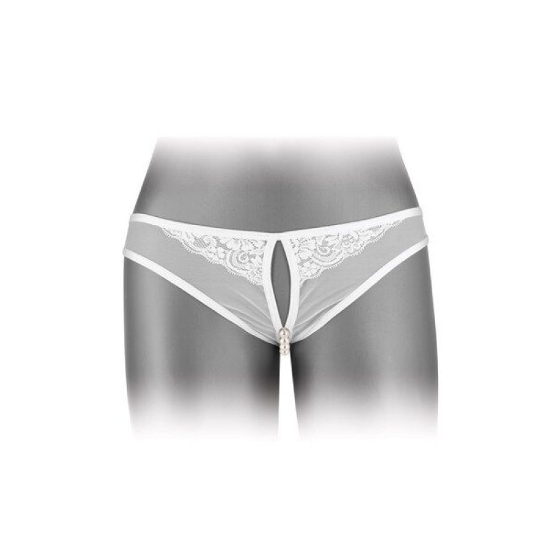 Трусики з перлами та доступом Fashion Secret Sophie White
