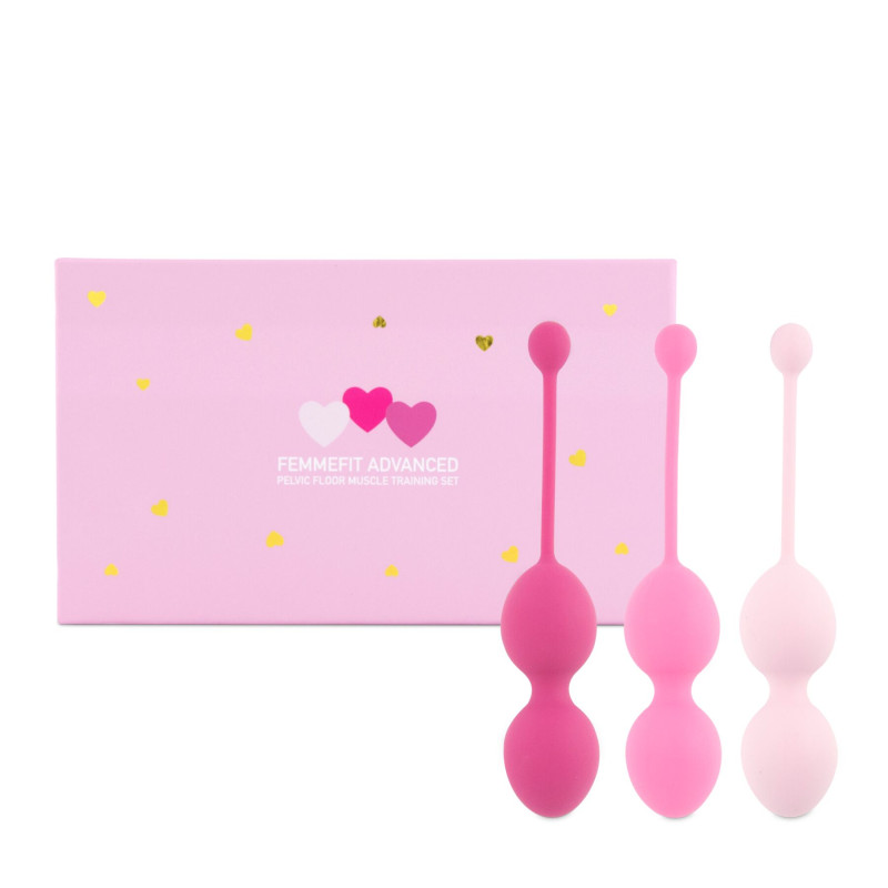 Набір вагінальных шариков для продвинутых FeelzToys - FemmeFit Advanced Pelvic Muscle Training Set