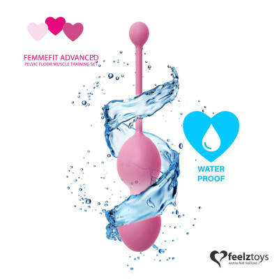 Набір вагінальных шариков для продвинутых FeelzToys - FemmeFit Advanced Pelvic Muscle Training Set