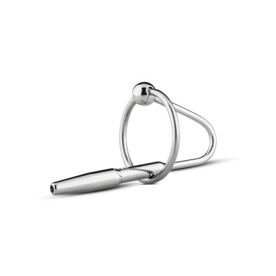 Уретральний стимулятор Sinner Gear Unbendable - Sperm Stopper Hollow Ring, 2 кільця (2,5 см і 3 см)