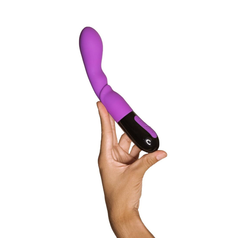Вібратор Adrien Lastic Nyx 2.0 з акумулятором, стимуляція точки G та входу в піхву