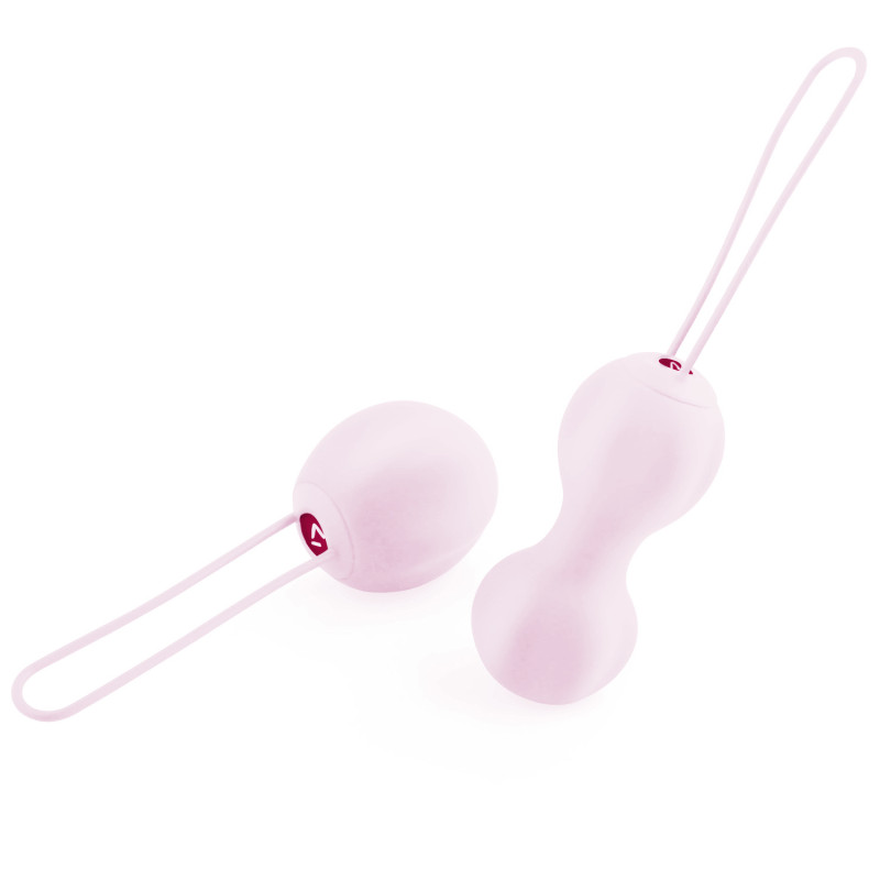 Вагінальні кульки Nomi Tang IntiMate, вага 53гр та 106гр. Колір: сакура