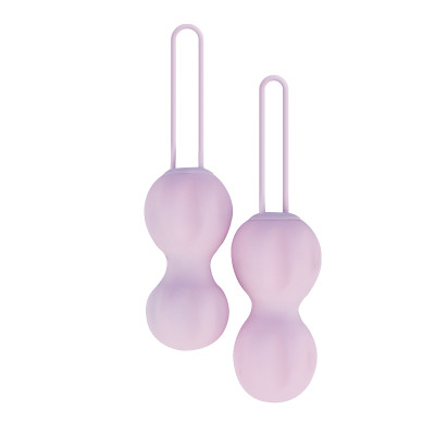 Вагінальні кульки Nomi Tang IntiMate Plus Вага: 83гр і 139гр Колір: сакура 